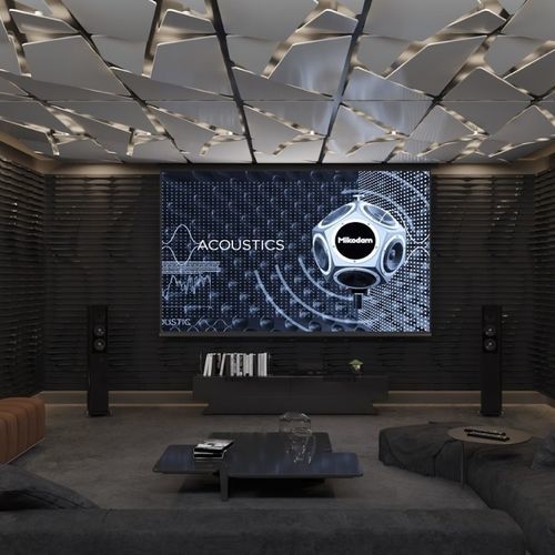 Panneau acoustique - DETA  - Mikodam - de revêtement / pour agencement intérieur / pour mur