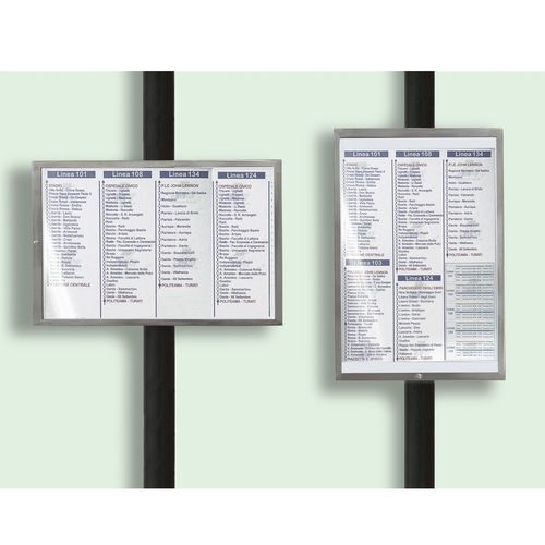 Panneau d'information pour espace public - Time Gate - PROVERA SRL - pour les zones urbaines