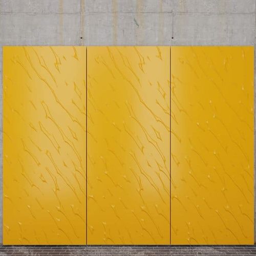 Tôle métallique perforée - RIDGES - Binder Parametric Metal GmbH - plate / emboutie / en aluminium