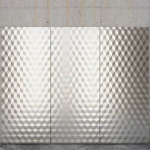 Tôle métallique décorée - CUBES - Binder Parametric Metal GmbH - perforée / en aluminium / en acier