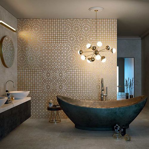Carrelage en grès cérame - MONILE BIANCO - CEDIT - mat / d'intérieur / de salle de bain