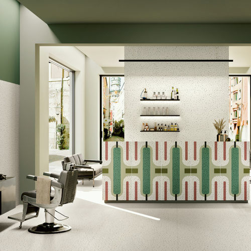 Carrelage en céramique - BIANCO - CEDIT - mat / d'intérieur / pour entrée