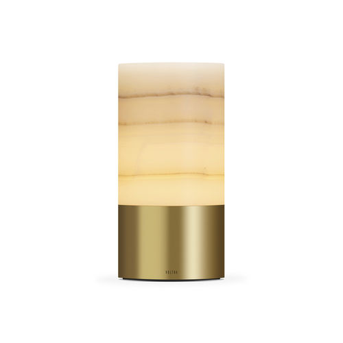 Lampe de table - ALABASTER 80/100 MM - Voltra Lighting - en laiton / en métal chromé / en bronze