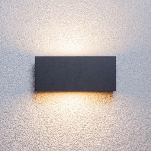 Applique murale contemporaine - JARNO - Lucande - d'extérieur / en aluminium / en plastique