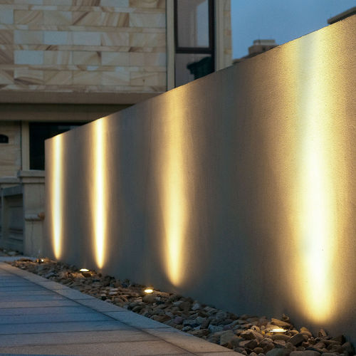 Luminaire encastrable au sol - AVA - Lucande - halogène / rond / IP67