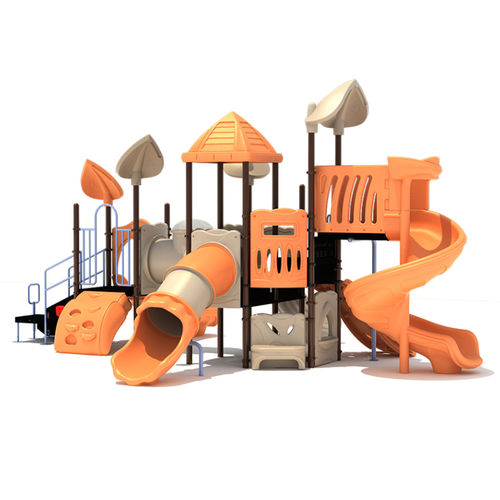 Structure de jeu pour aire de jeux - KSII-14002 - Qitele Group Co .,Ltd - en plastique / en métal / en caoutchouc