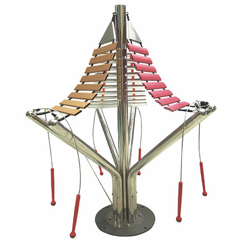 Structure de jeu musicale - MT-19506 - Qitele Group Co .,Ltd - pour aire de jeux / en HDPE / en inox