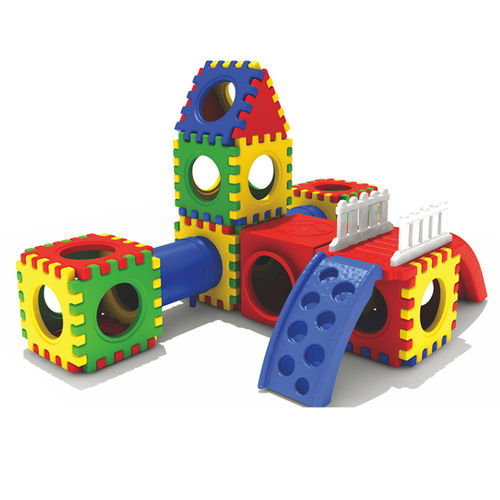 Structure de jeu pour aire de jeux - PT-018 - Qitele Group Co .,Ltd - en plastique / en métal / en caoutchouc