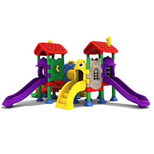 Structure de jeu pour aire de jeux - KID-15101 (CD-01) - Qitele Group Co .,Ltd - en plastique / en métal / modulaire