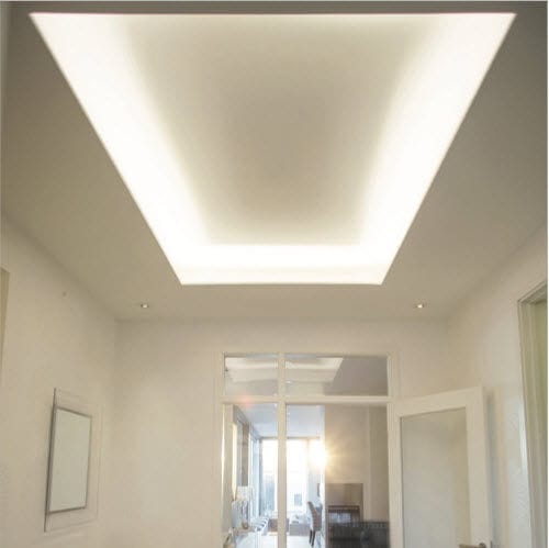 Profil éclairant encastré - DSL - The Light Group - mural / au plafond / à LED