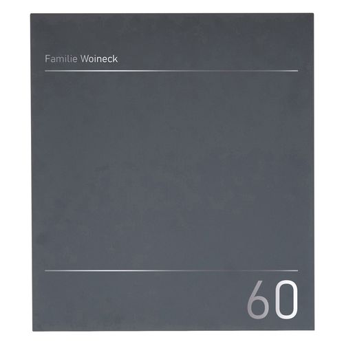 Boîte aux lettres murale - SCHILLER - Briefkasten Manufaktur Lippe GmbH - collective / personnalisable