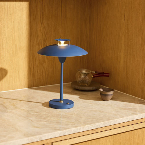 Lampe de table - STEPP 1-2-3 - Halo Design - en métal / design industriel / à batterie rechargeable