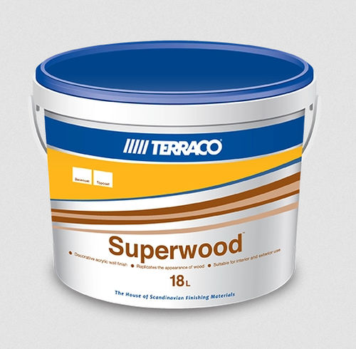 Peinture décorative - SUPERWOOD™  - Terraco LLC. Ltd - de finition / d'extérieur / d'intérieur