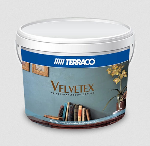 Enduit décoratif - VELVETEX  - Terraco LLC. Ltd - d'intérieur / pour mur / acrylique