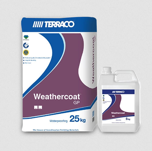 Système d'étanchéité de protection - WEATHERCOAT GP - Terraco LLC. Ltd - pour toit / pour façade / pour mur de soutènement