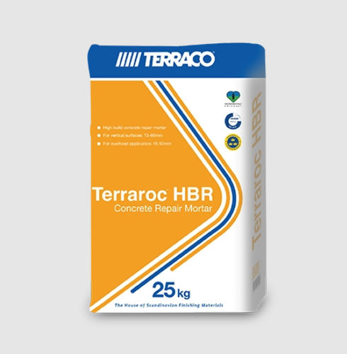 Mortier renforcé de fibres - TERRAROC HBR     - Terraco LLC. Ltd - de réparation / pour béton / à base de ciment