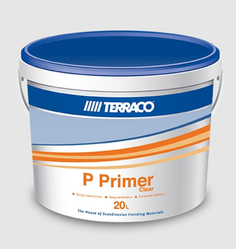 Primaire pour maçonnerie - P CLEAR   - Terraco LLC. Ltd - pour béton / pour ciment / acrylique