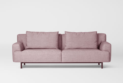 Canapé contemporain - PLENTY - MILLION - en laine / en viscose / gris