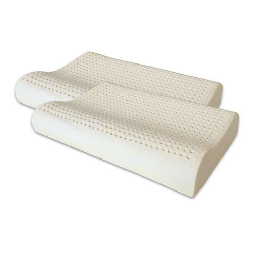 Oreiller ergonomique - WAVE-SHAPED - Natale Nardello & Figli Srl - Marcapiuma - en mousse / en coton / en latex