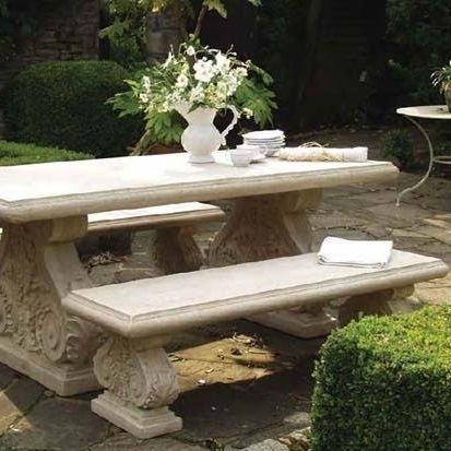Banc de jardin contemporain - SANDSTONE - Shree Ganesh Stones - en pierre / sans dossier / sans accoudoirs