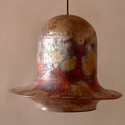Suspension - VOLCANO - Sergey Makhno Product - en cuivre / en céramique / contemporaine