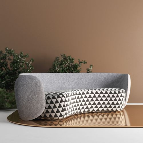 Canapé demi-lune - ELEPHANT M4 - Sergey Makhno Product - contemporain / en tissu / avec accoudoirs