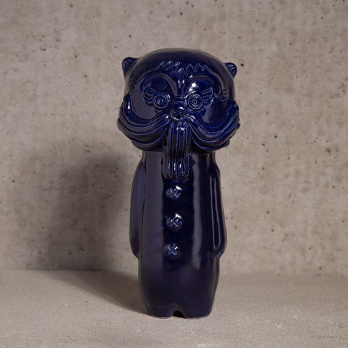 Sculpture en céramique - DIDO ISHO - Sergey Makhno Product - au sol / bleue / jaune