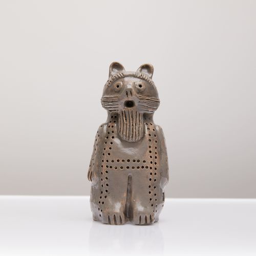 Sculpture en céramique - DIDO MUKHA - Sergey Makhno Product - au sol / marron / animal