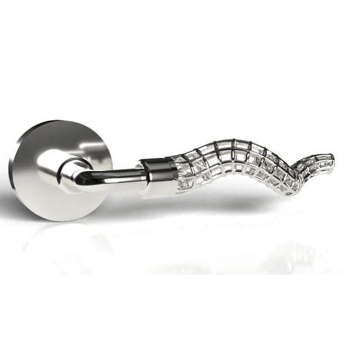 Poignée pour porte - DESIGN - Guimer S.r.l - en laiton / contemporaine / chromée
