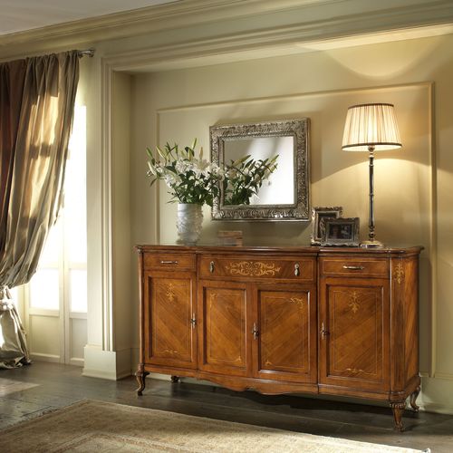 Buffet de style - G 103 - MOLETTA MOBILI - en noyer / en érable / avec tiroirs