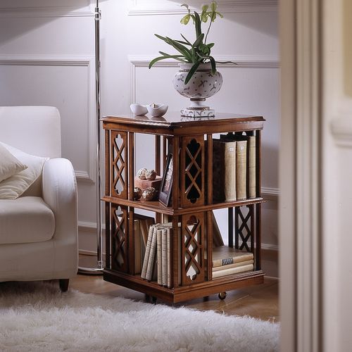 Porte-revues classique - M 506 - MOLETTA MOBILI - résidentiel / en bois / de salon