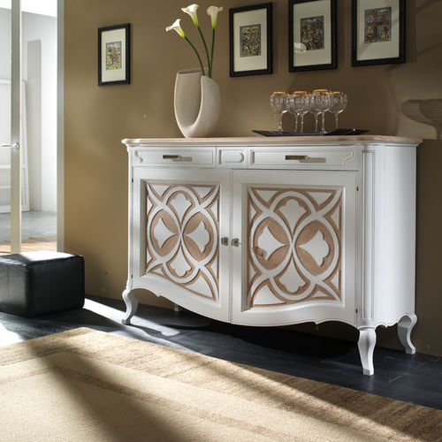 Buffet contemporain - F 102 B - MOLETTA MOBILI - en frêne / sur mesure / avec tiroirs