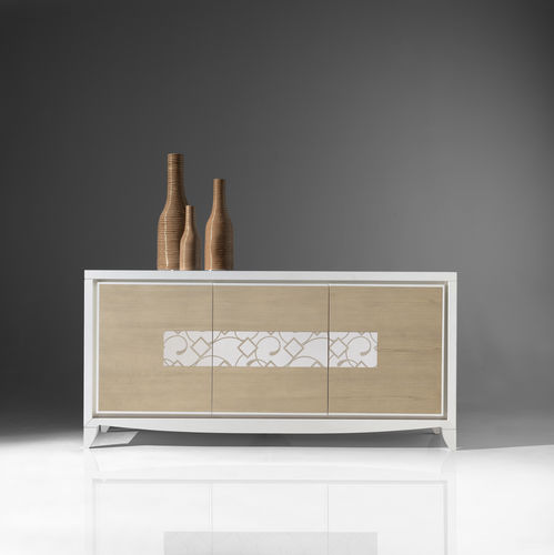 Buffet contemporain - ST 113-P - MOLETTA MOBILI - en frêne / sur mesure / avec tiroirs