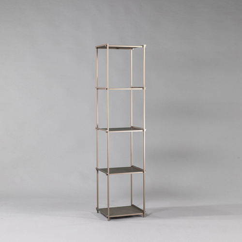 Bibliothèque contemporaine - Regula 400 - L'Alufacture - en aluminium / sur mesure / noire