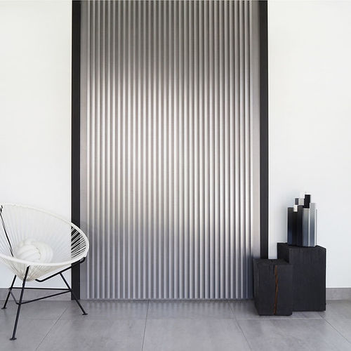 Panneau décoratif. en aluminium - Infinité - L'Alufacture - pour agencement intérieur / mural / à relief