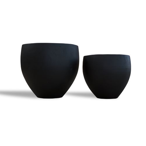 Jardinière en béton - CM1100 - PLT Garden Co LTD - en fibre de verre / ronde / sur mesure