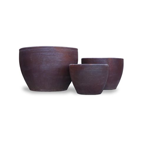 Jardinière de terre cuite - CLP501 - PLT Garden Co LTD - ronde / sur mesure / contemporaine