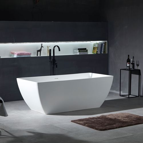 Baignoire à poser - YL6081 - FOSHAN ARTLAND SANITARY WARE CO.LTd. - en fonte minérale / en Solid Surface / en composite