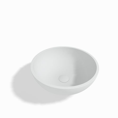 Vasque à poser - YL2222 - FOSHAN ARTLAND SANITARY WARE CO.LTd. - en fonte minérale / en Solid Surface / sur mesure