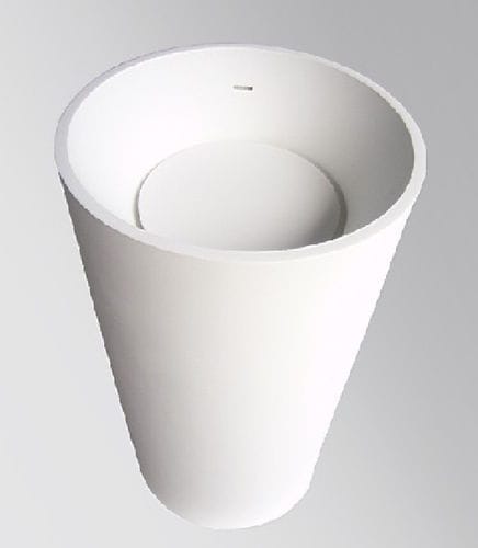 Vasque sur pied - YL5005 - FOSHAN ARTLAND SANITARY WARE CO.LTd. - en composite / ronde / contemporaine
