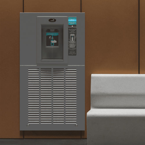 Distributeur d'eau pour hôpital - MWEBQY RW - OASIS - froide / d'eau micro-filtrée / sans contact