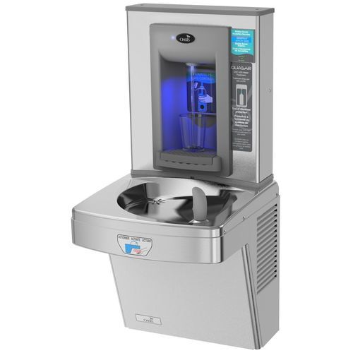 Fontaine à eau sans contact - P8EBQTY 504959E + 507006 - OASIS - avec traitement UVC-LED / à encastrer / d'intérieur