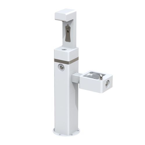 Fontaine à eau antivandalisme - DUAL +1 - OASIS - à poser / d'extérieur / en plastique
