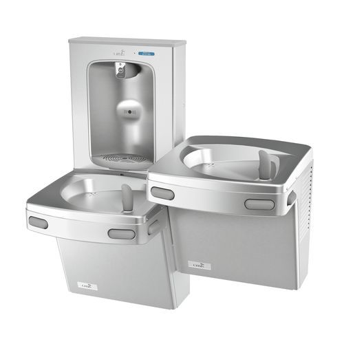 Fontaine à eau avec commande électronique - P8EBQSLY 504218E + 507006 - OASIS - pour personnes à mobilité réduite / sans contact / avec traitement UVC-LED
