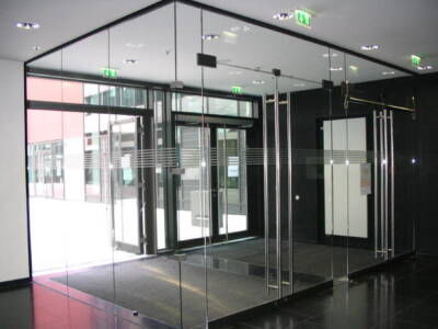 Charnière pour porte en verre - Jumbo  - Casma - en acier inoxydable / pivotante / professionnelle