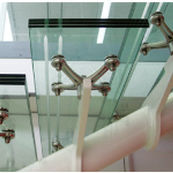 Système de fixation en acier inoxydable - Vetra - Casma - pour marche / pour verre / attache spider