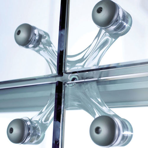 Système de fixation en acier inoxydable - Vetra - Casma - pour façade en verre / rupteur de pont thermique / attache spider
