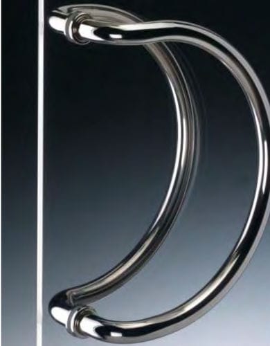 Poignée de tirage pour porte en verre - 19121 - Casma - en inox / en aluminium anodisé / en aluminium laqué