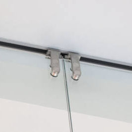 Système coulissant en acier inoxydable - Punkto - Casma - pour porte en verre / professionnel