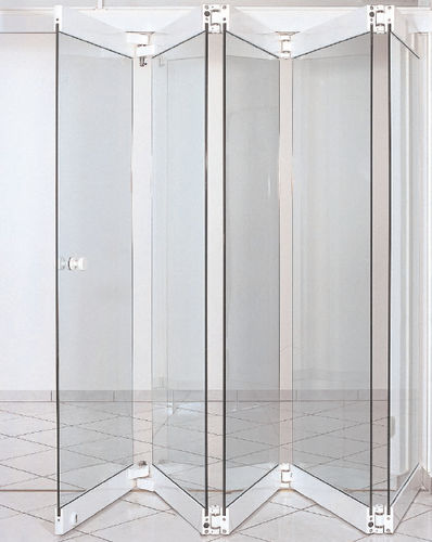 Système coulissant en aluminium - 100 & 200 series - Casma - pour porte en verre / pliant